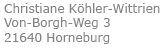 dienageltante Horneburg kontaktdetails Adresse